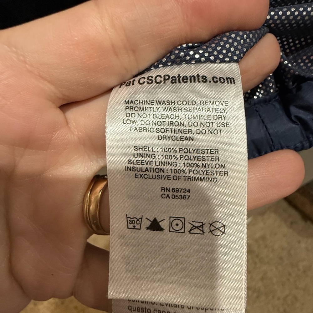 Columbia Women's Quilted Puffer Jacket - Navy - Picture 5 of 7